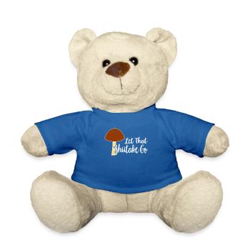 Mushroom picker mushroom mushroom hunter mushroom lover mushroom farm - Teddy Bear - royal blue - Front