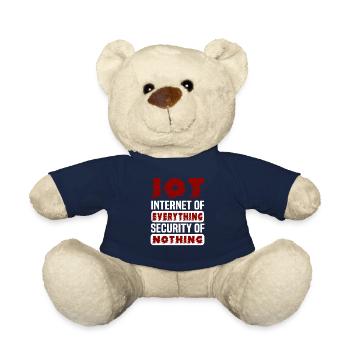 Internet Des Objets IOT Programmeur Admin IT - Nounours - bleu marine - Devant