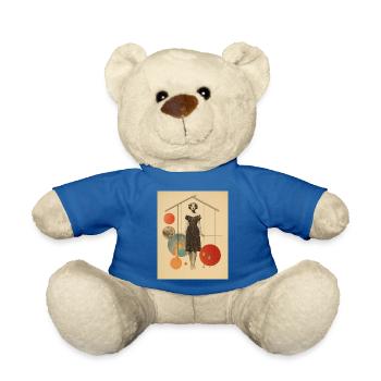 Balance - Nounours - bleu roi - Devant
