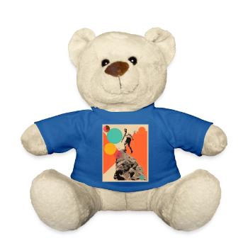 Mein Großvater klettert auf den Berg - Teddy - Königsblau - Vorne