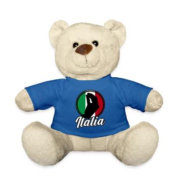 Italie Italien Italien Italie - Nounours - bleu roi - Devant