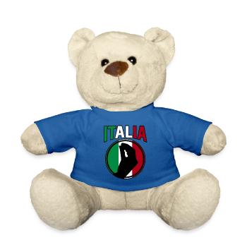 Italie Italien Italien Italie - Nounours - bleu roi - Devant