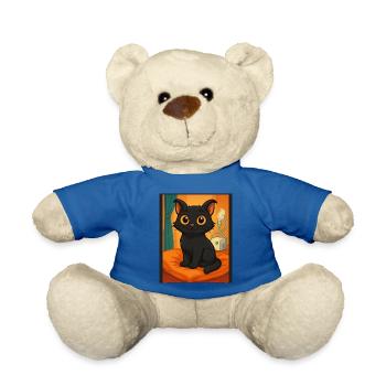 SoulPaws & Hooves, Hubert der Kult Kater - Teddy - Königsblau - Vorne