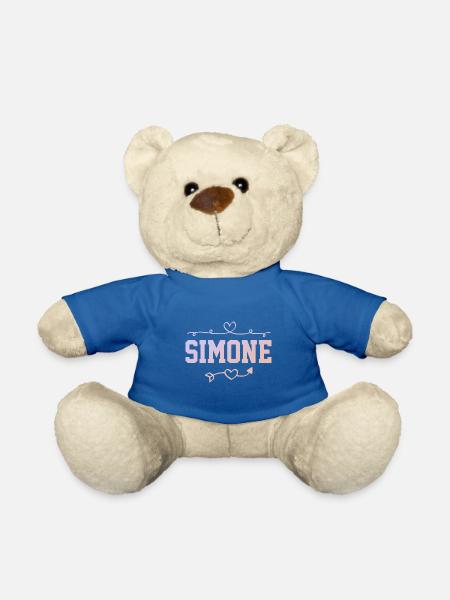 Simone - Nounours - bleu roi