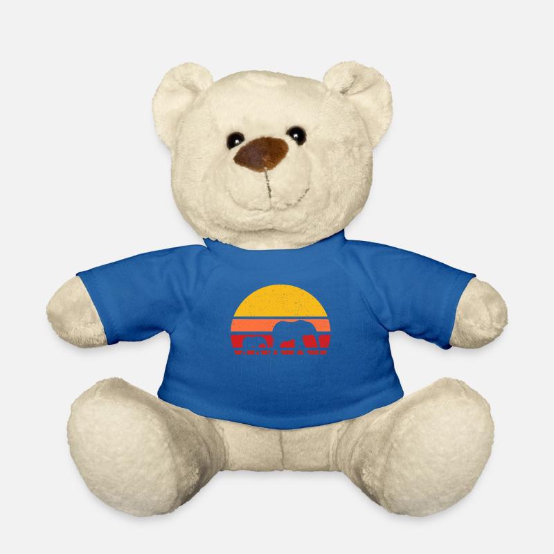 Elefant - Teddy - Königsblau