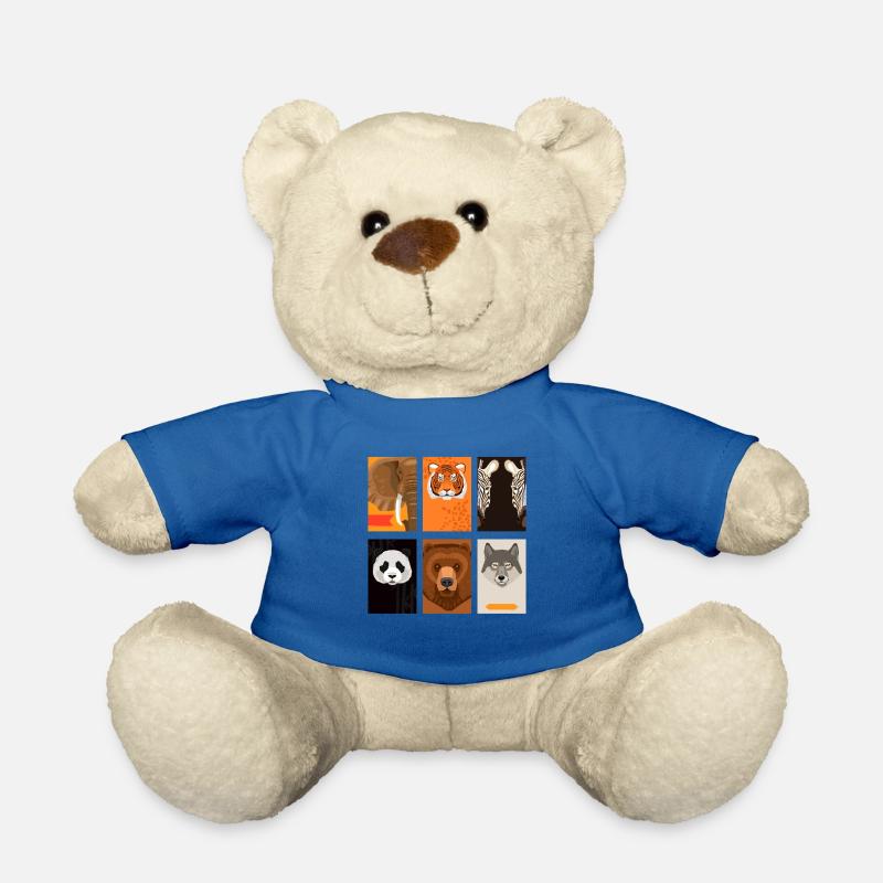 Wilde Tiere - Teddy - Königsblau