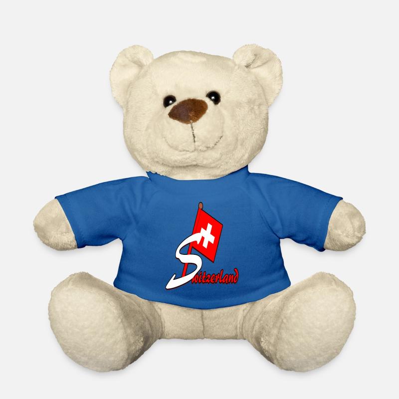 Schweiz Schweizer Switzerland - Teddy - Königsblau