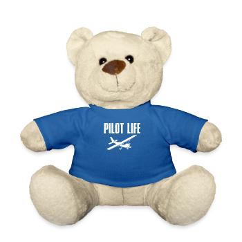 Pilote vie pilote - Nounours - bleu roi - Devant