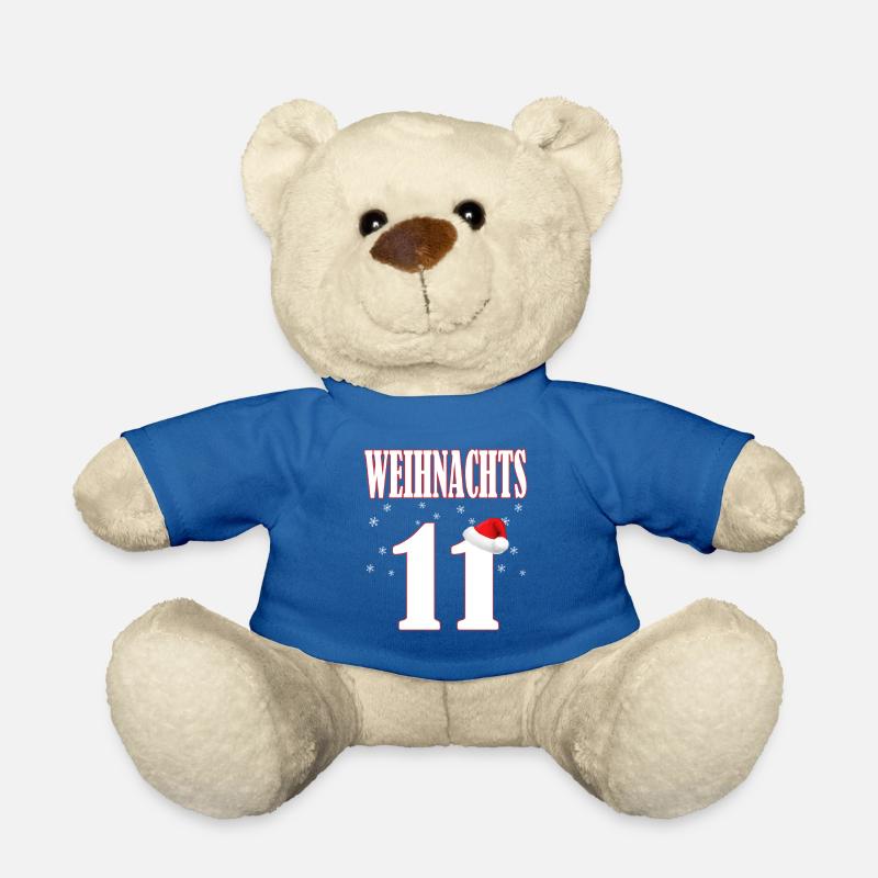 Weihnachten,Elf - Teddy - Königsblau