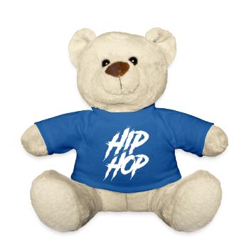 Hip hop music - Teddy Bear - royal blue - Front