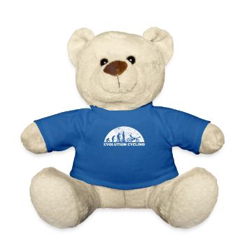 Bicycle tour recumbent bike - Teddy Bear - royal blue - Front