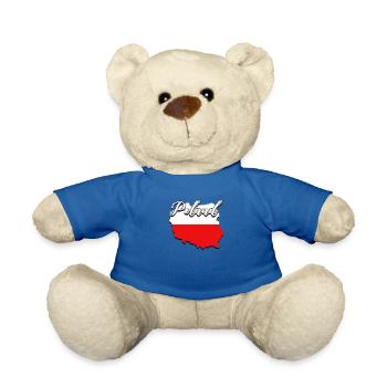 Pologne - Nounours - bleu roi - Devant