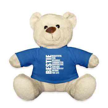 Komplizen Paare Paar Ehepaar Beste Freunde - Teddy - Königsblau - Vorne