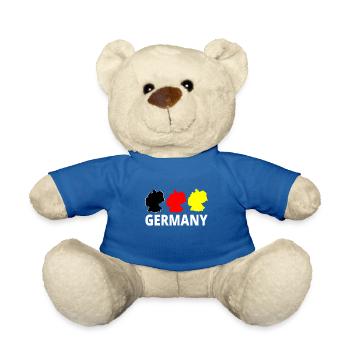 Germany Roadtrip Holiday Holiday T-Shirt - Teddy Bear - royal blue - Front