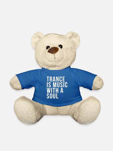 Techno Rave Mode Trance Musik - Teddy - Königsblau