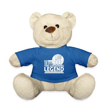 Jardinier Papa Papa Jardinage Horticulture Cadeau - Nounours - bleu roi - Devant