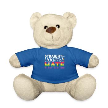 Gay Gegen Hass Schwul lesbisch Schwuler Lesbe - Teddy - Königsblau - Vorne