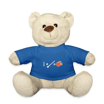 Ich Klarinette = Bombe - Teddy - Königsblau - Vorne