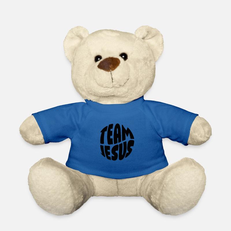 ÉQUIPE JÉSUS - Nounours - bleu roi