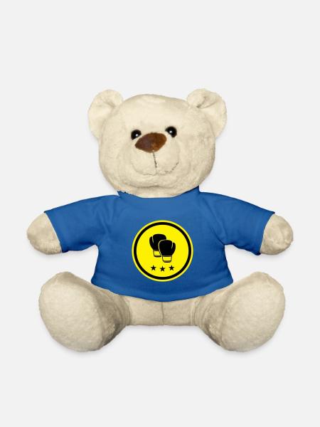 Boxhandschuhe - Teddy - Königsblau