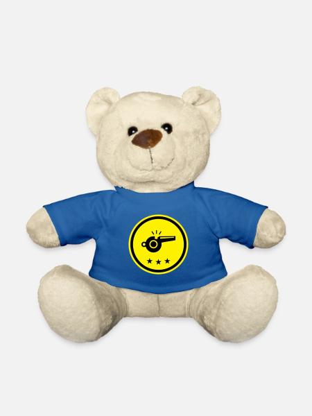 Trillerpfeife Pfeife - Teddy - Königsblau