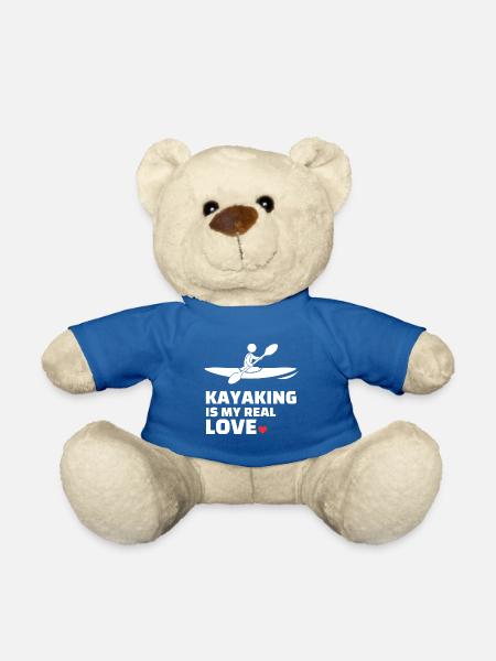 Ich Liebe Kajakfahren - Teddy - Königsblau