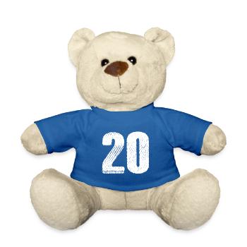 20 Zahl Trikot - Teddy - Königsblau - Vorne