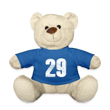 29 Zahl Trikot - Teddy - Königsblau - Vorne