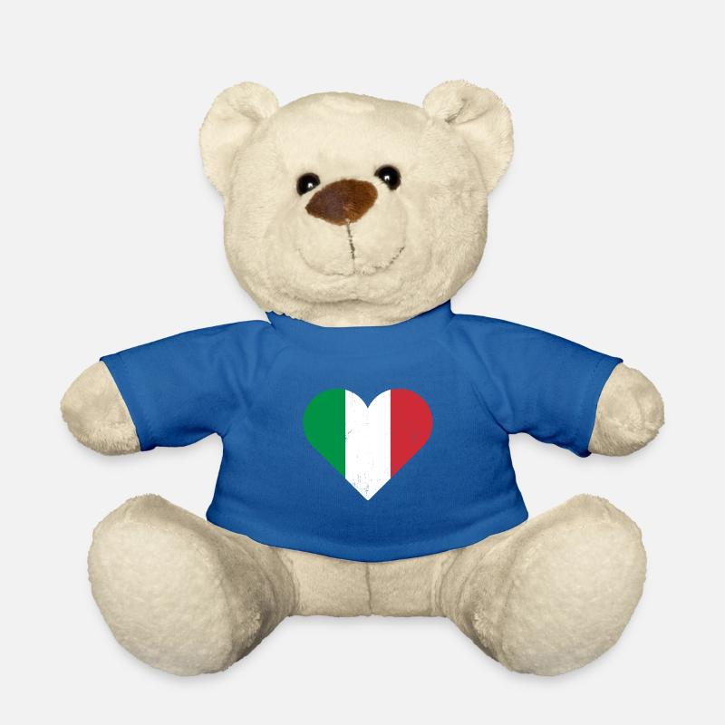 Italy - Teddy Bear - royal blue
