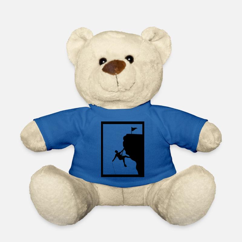 Bouldering Climbing Climbing - Teddy Bear - royal blue