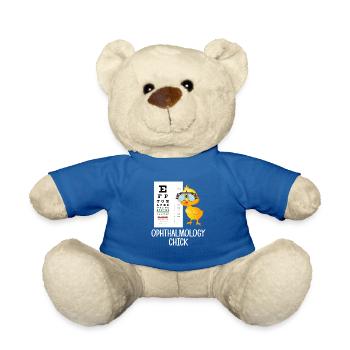 Ophthalmology chick, optician, Ophthalmology - Teddy - Königsblau - Vorne