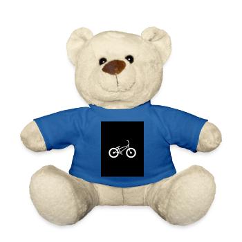 BMX Weiss - Teddy - Königsblau - Vorne