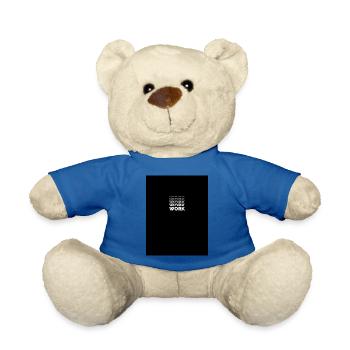 WORK - Teddy Bear - royal blue - Front