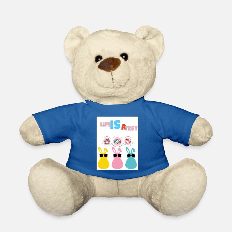 Das Leben ist eine Prüfung. Das Leben ist eine Prüfung. - Teddy - Königsblau