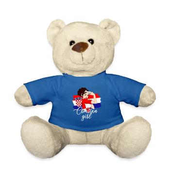 croatian girl, croatia - Teddy - Königsblau - Vorne