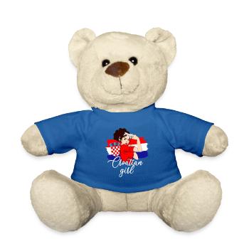 croatian girl, croatia - Teddy - Königsblau - Vorne