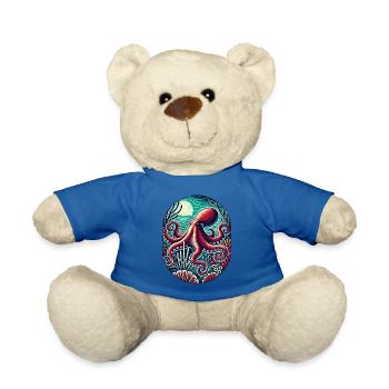 Pieuvre - Nounours - bleu roi - Devant