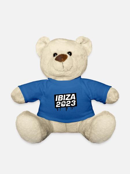 Ibiza 2023 - Teddy Bear - royal blue