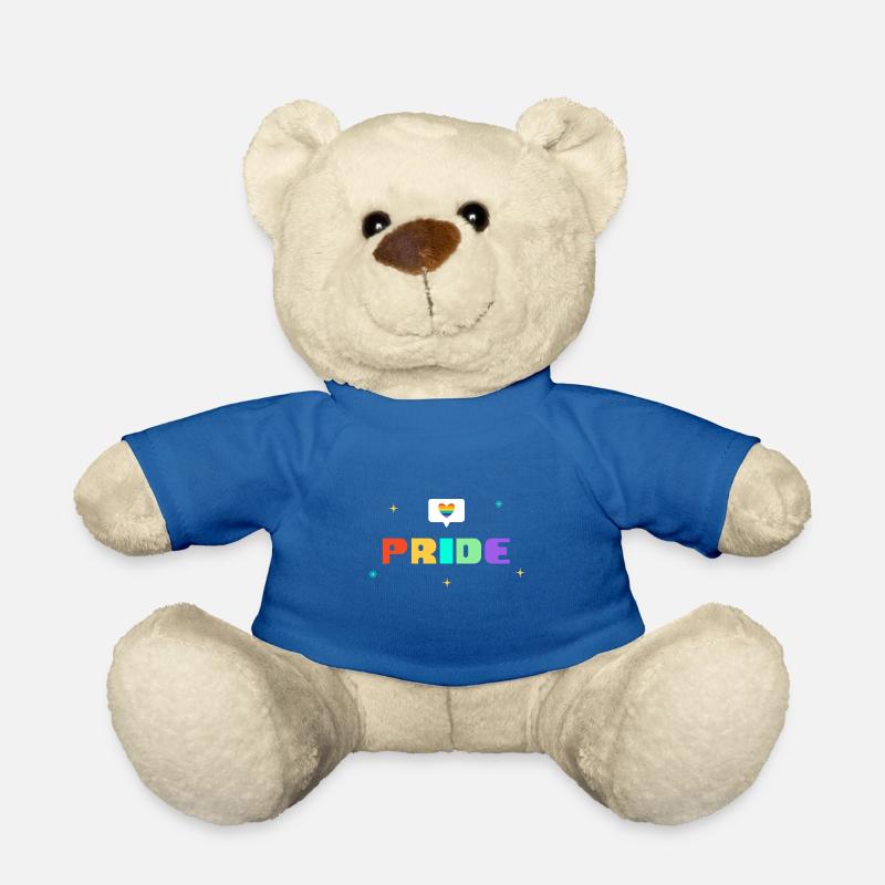 PRIDE Emoji - Teddy - Königsblau