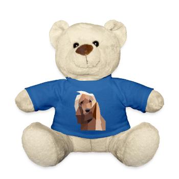 Cute Cocker Spaniel - Teddy Bear - royal blue - Front