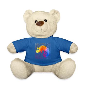 Caméléon - Nounours - bleu roi - Devant