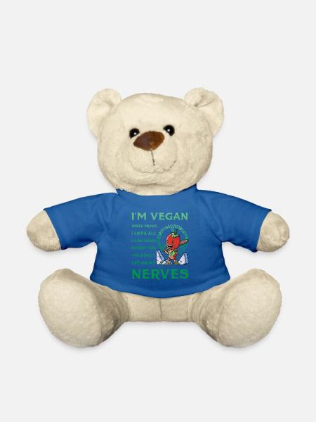 Vegan - Teddy - Königsblau