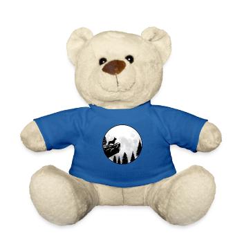 Bouledogue français - Nounours - bleu roi - Devant