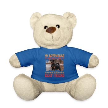 Mon Rottweiler pas seulement un chien, c’est mon meilleur ami - Nounours - bleu roi - Devant