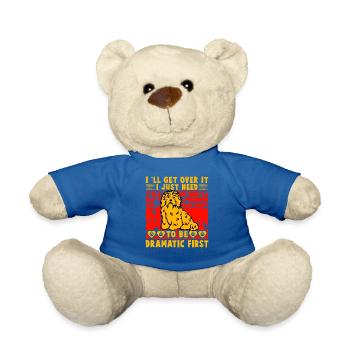 Havaneser Lustiger Spruch - Teddy - Königsblau - Vorne