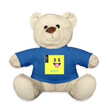 Emoji Day 2022 - Emoji Rich - Design A - Teddy Bear - royal blue - Front
