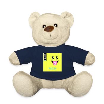 Emoji Day 2022 - Emoji Rich - Design A - Teddy Bear - french navy - Front