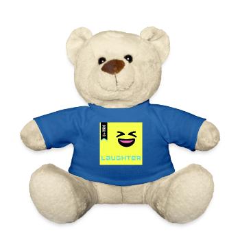 Emoji Day 2022 - Emoji Laughter - Design A - Teddy Bear - royal blue - Front