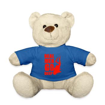 diving fun - Teddy Bear - royal blue - Front