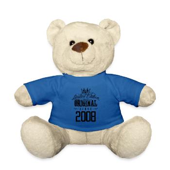 2008 limited edition - Teddy Bear - royal blue - Front